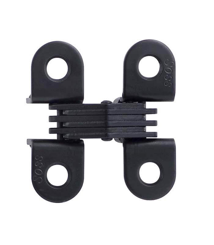 Soos Concealed Hinge Model 303 Invisible Hinge Black E-Coat Soos Concealed Hinge Model 303 Invisible Hinge Black E-Coat