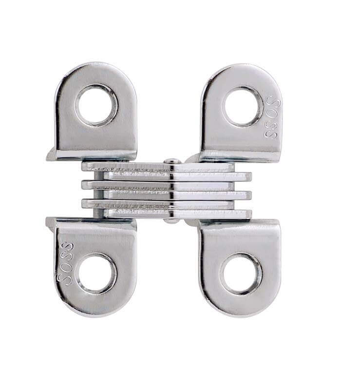 Soos Concealed Hinge Model 303 Invisible Hinge Satin Chrome Soos Concealed Hinge Model 303 Invisible Hinge Satin Chrome