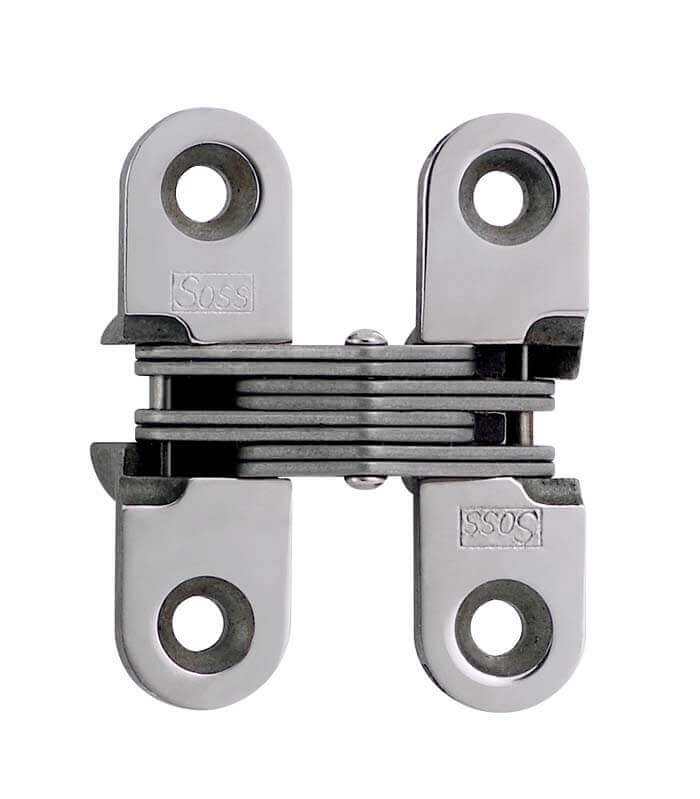 Soss Concealed Hinge Model 203SS Stainless Steel Invisible Hinge Bright Stainless Steel Soss Concealed Hinge Model 203SS Stainless Steel Invisible Hinge Bright Stainless Steel