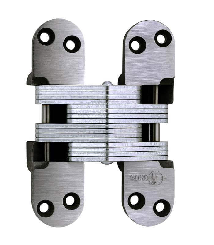 Soss Concealed Hinge Model 220AS Alloy Steel Invisible Hinge Unplated Soss Concealed Hinge Model 220AS Alloy Steel Invisible Hinge Unplated
