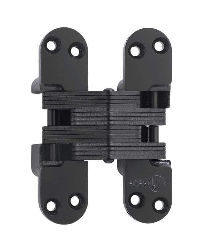 Soss Concealed Hinge Model 418 Alloy Steel Invisible Hinge Black E-Coat Soss Concealed Hinge Model 418 Alloy Steel Invisible Hinge Black E-Coat