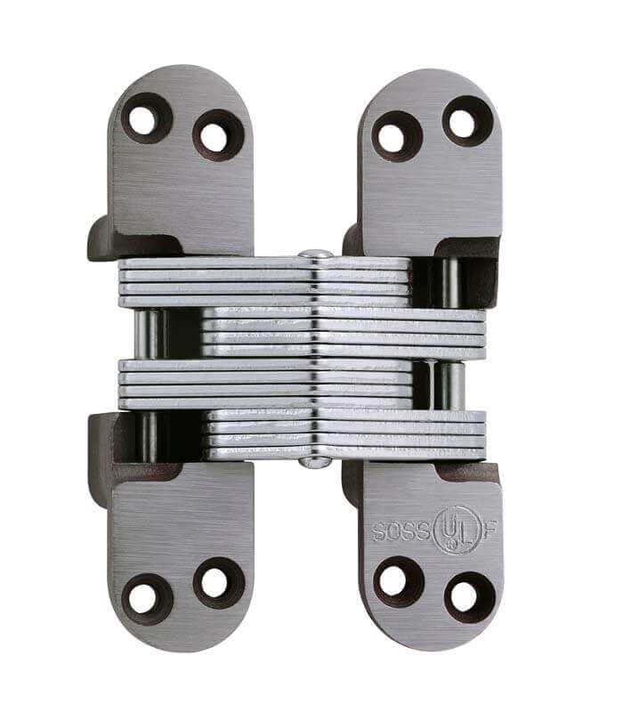 Soss Concealed Hinge Model 418 Alloy Steel Invisible Hinge Unplated Soss Concealed Hinge Model 418 Alloy Steel Invisible Hinge Unplated