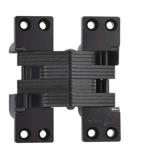 Soss Concealed Model 420 Alloy Steel Invisible Hinge Black E-Coat